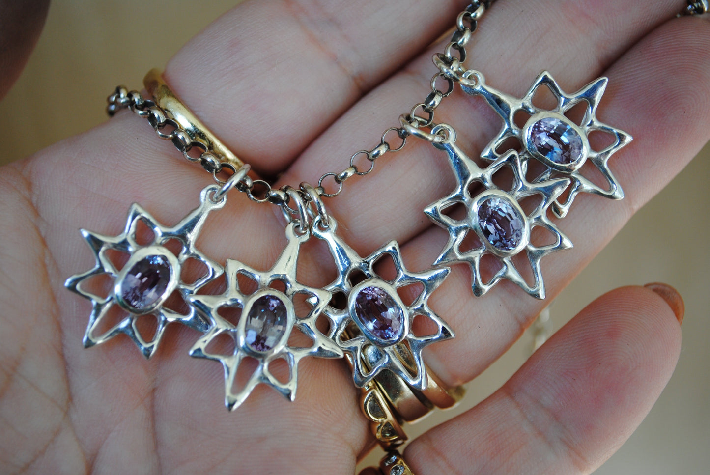 PREORDER - CHOOSE YOUR OWN GEM - LUCKY STAR SILVER