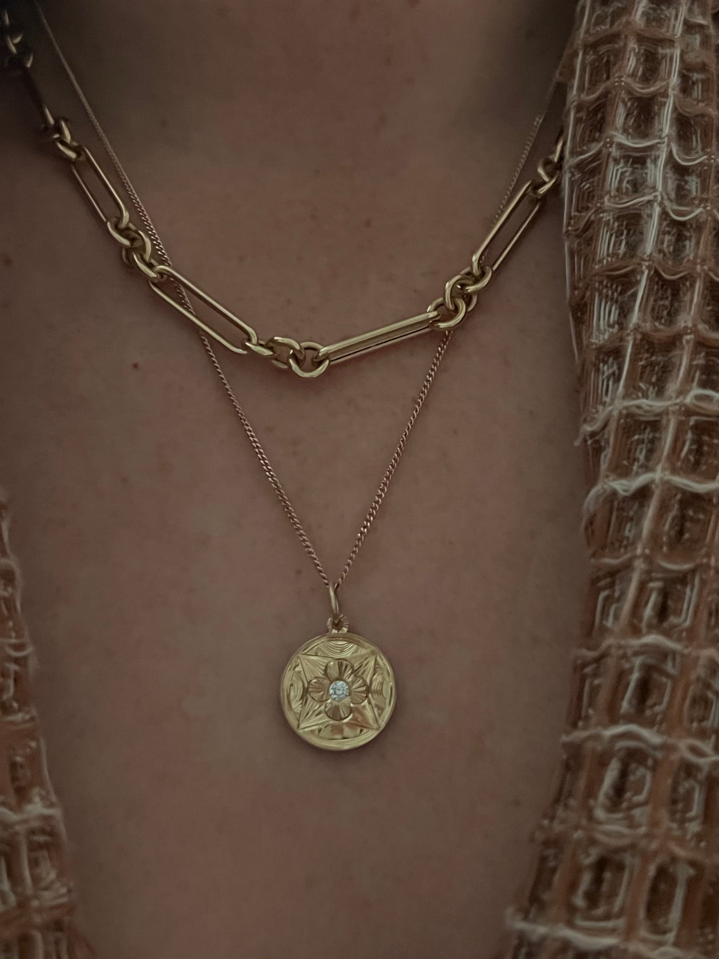 ENGRAVED MEDALLION - LUCKY YOU NO.3