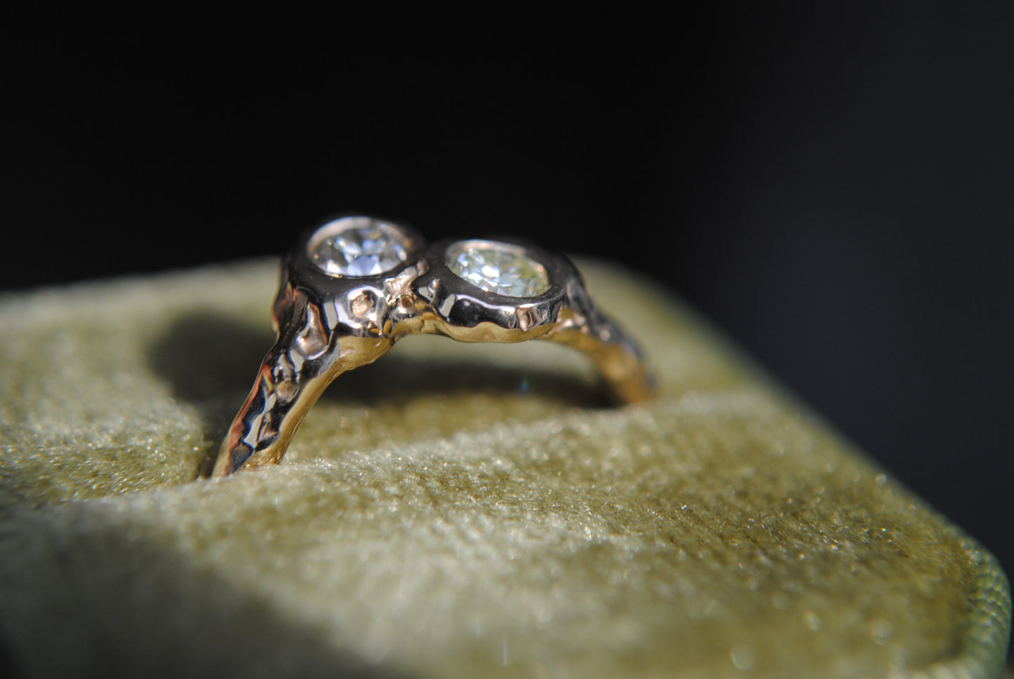 You+Me=We Toi et Moi Ring