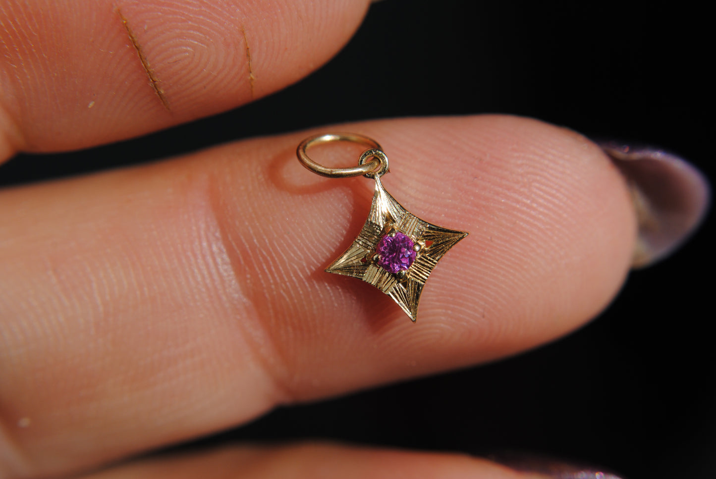 Mini Engraved Twinkle Star