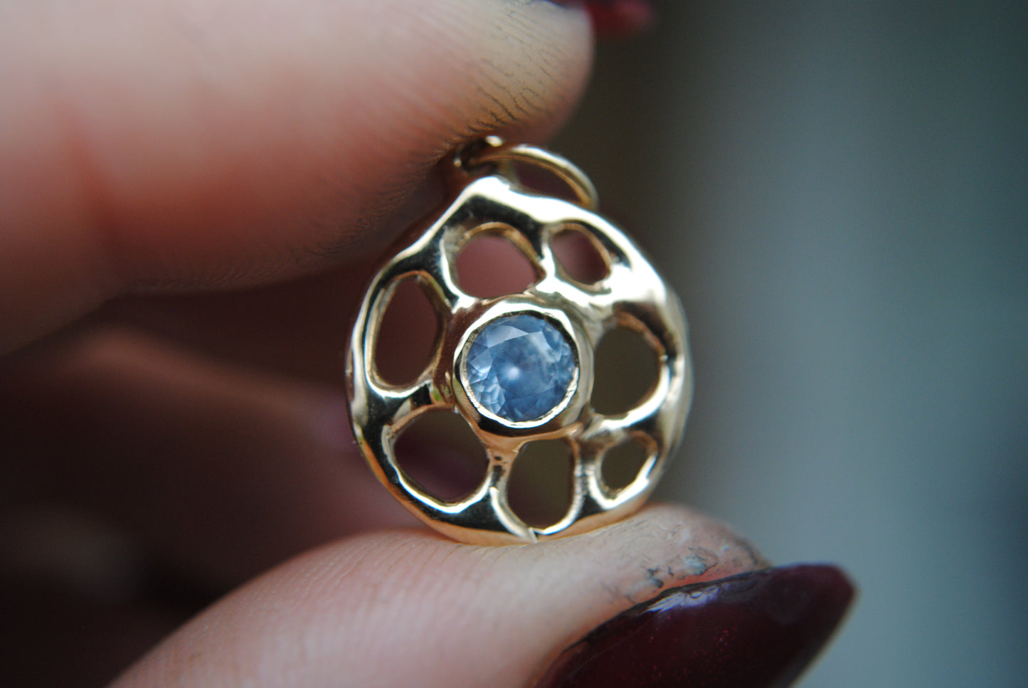 rooted charm - montana sapphire