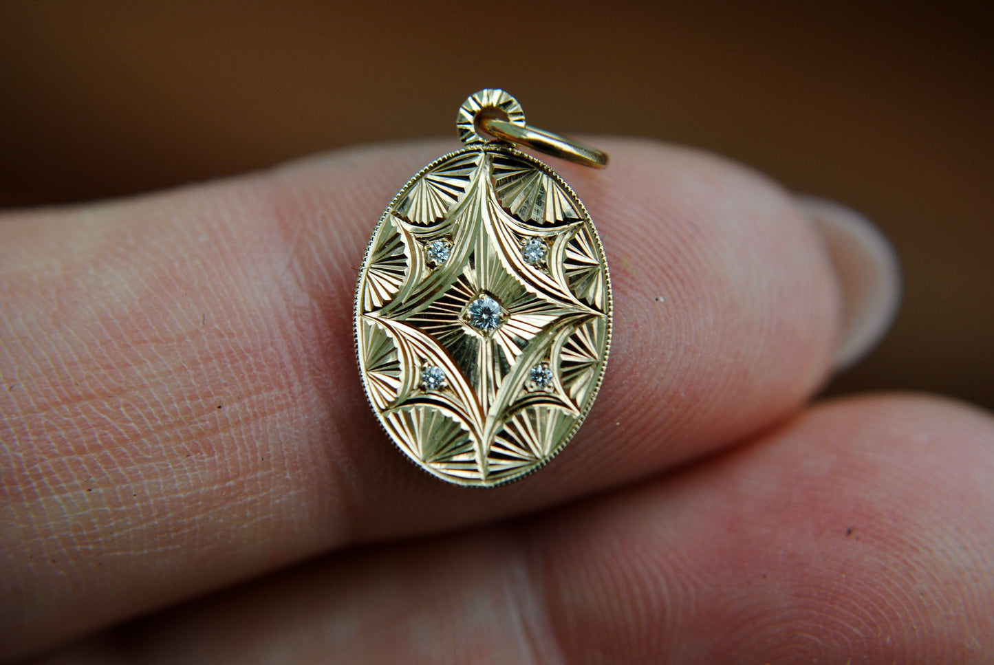 ENGRAVED MEDALLION - NORTH STAR NO.1