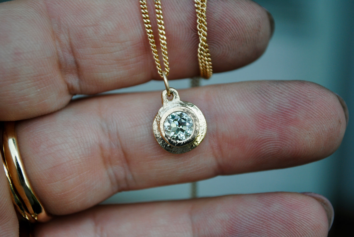relic charm - old european diamonds