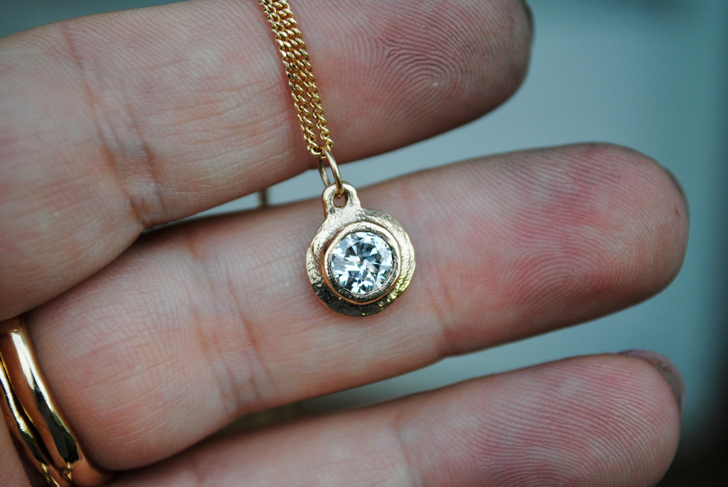 relic charm - old european diamonds
