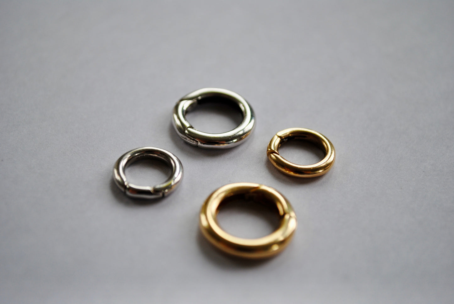 Round Charm Connectors