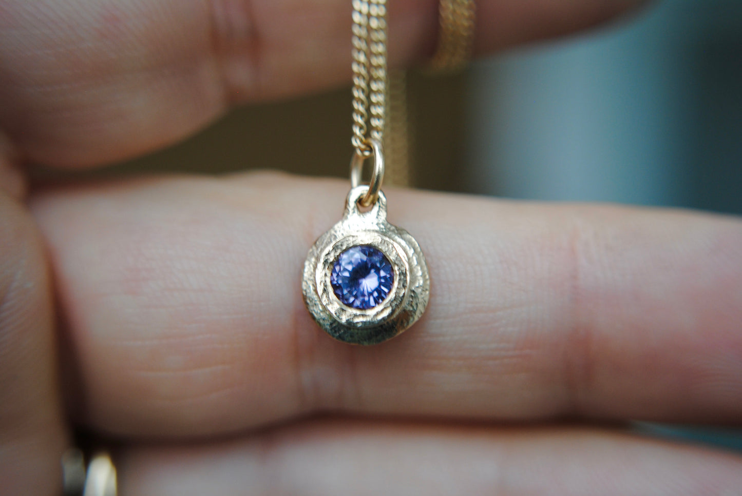 Relic Charm - Purple Spinel