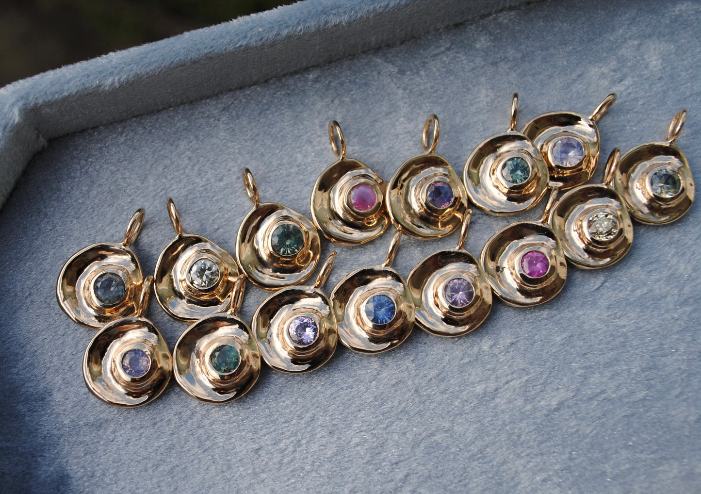 PREORDER - CHOOSE YOUR GEM - RISE CHARM GOLD