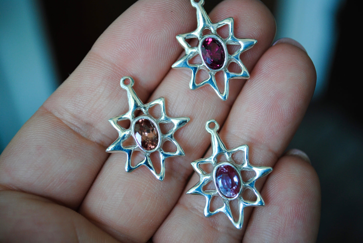 PREORDER - CHOOSE YOUR OWN GEM - LUCKY STAR SILVER