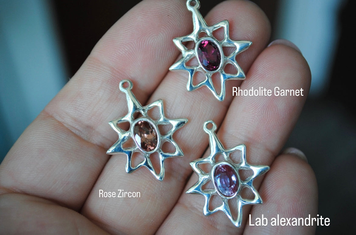 PREORDER - CHOOSE YOUR OWN GEM - LUCKY STAR SILVER