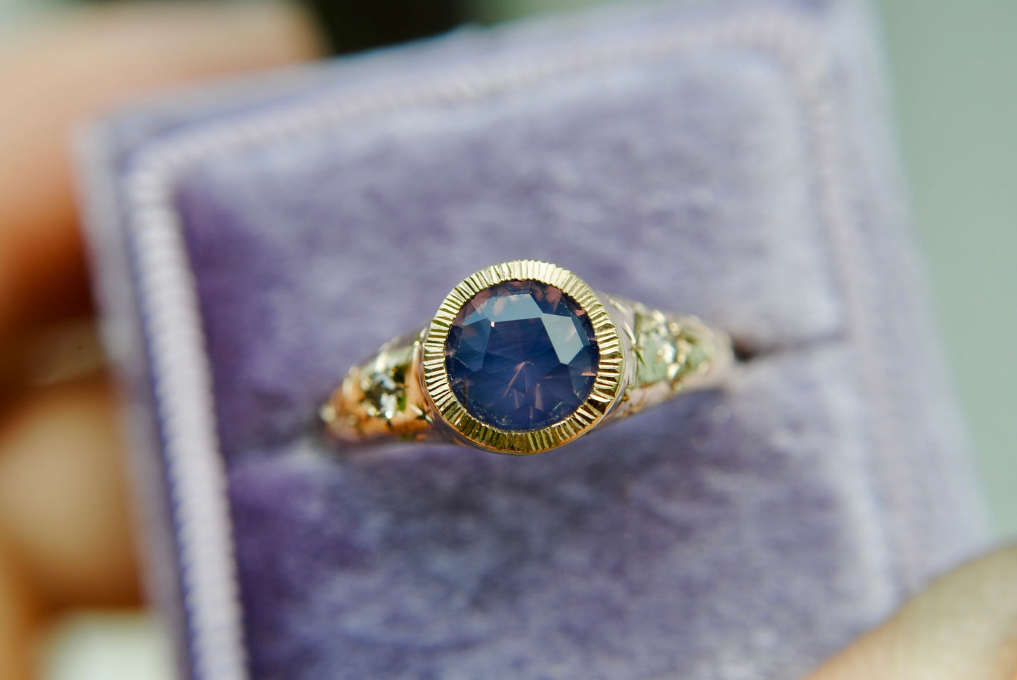 1.09 carat Mahenge Spinel Celestial Wonder Ring