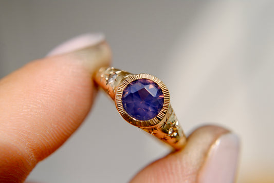 1.09 carat Mahenge Spinel Celestial Wonder Ring
