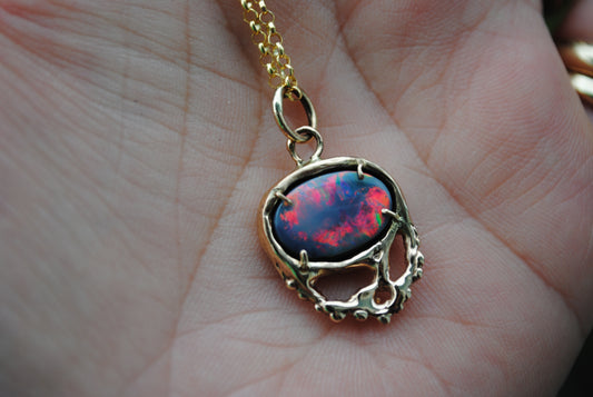 Molten Opal Charm