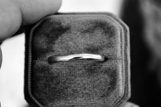PREORDER SILVER: Molten Stacking Ring