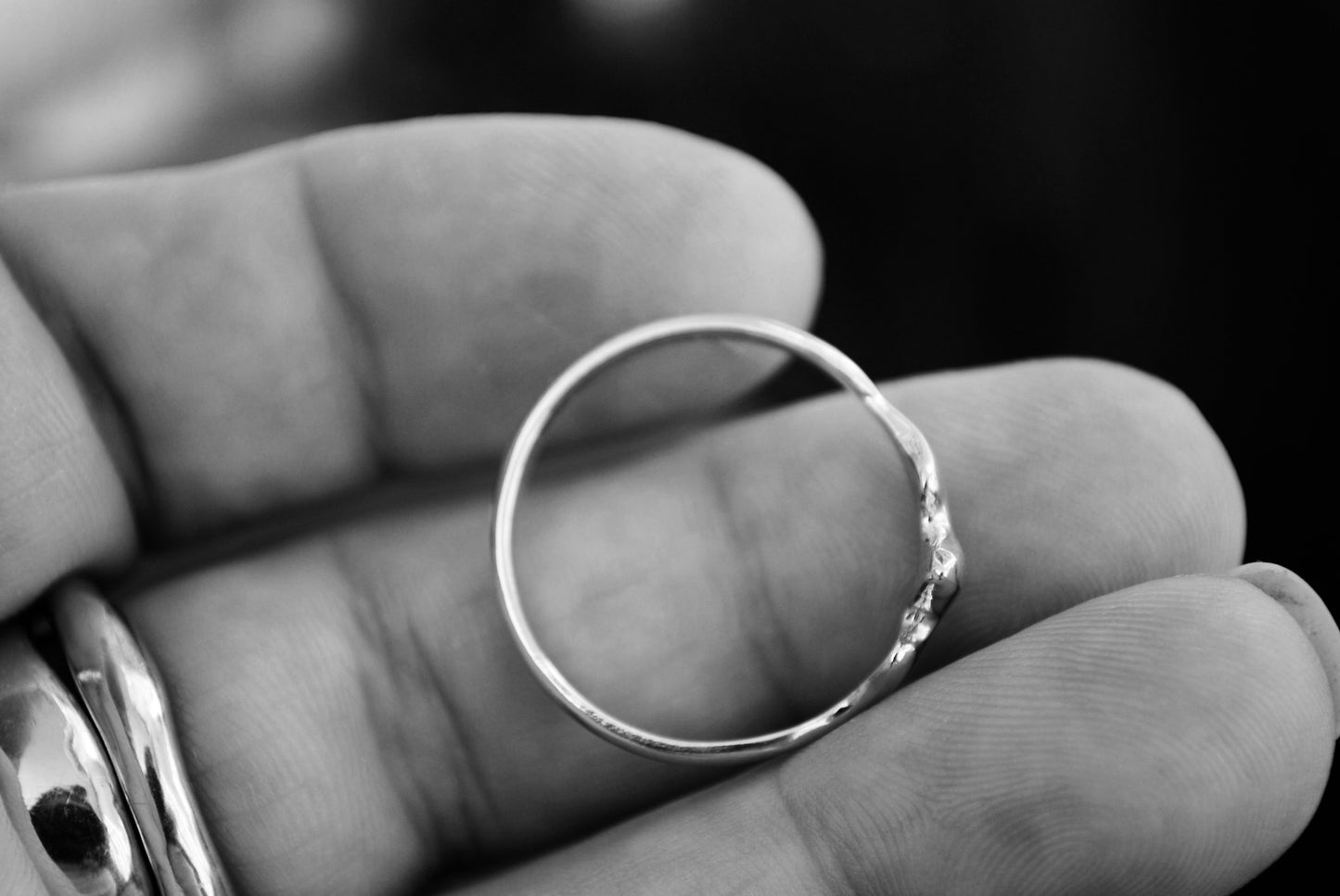 PREORDER SILVER: Drippy Ring