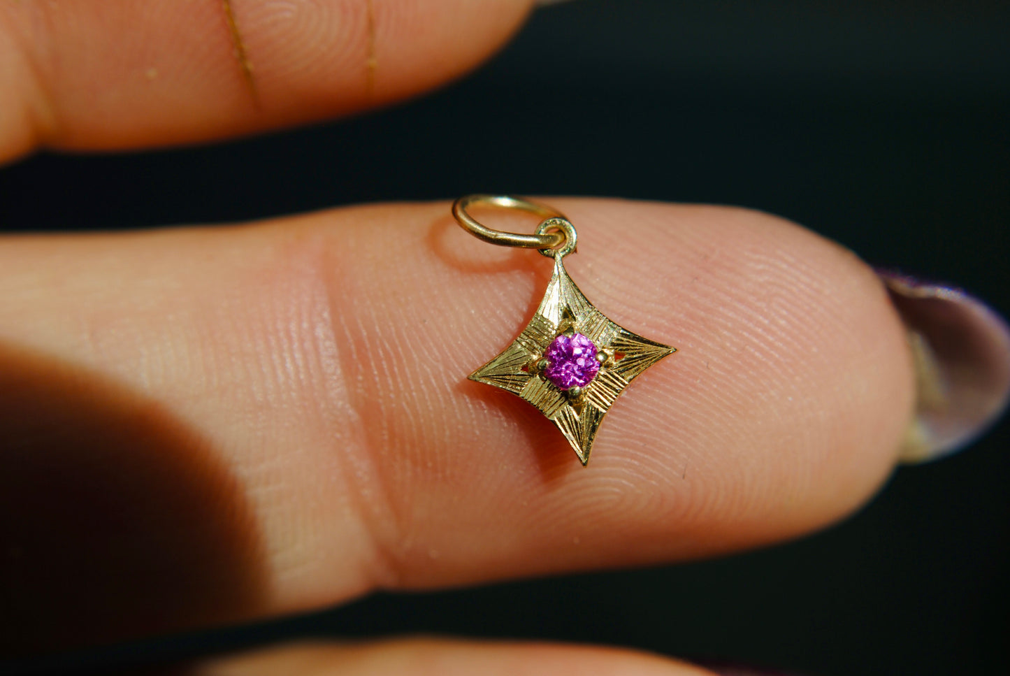 Mini Engraved Twinkle Star