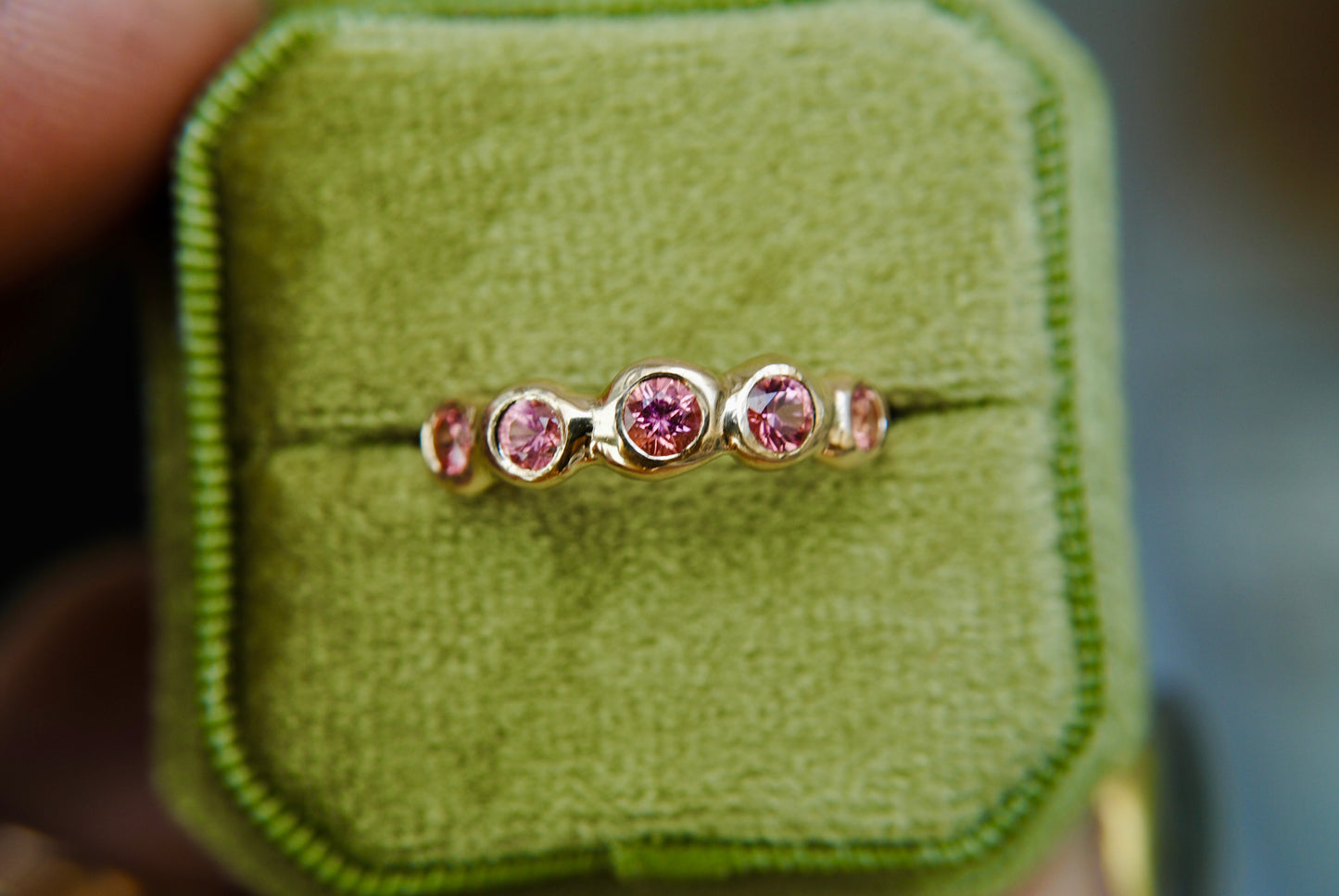 SPLENDOR - PADPARDASCHA SAPPHIRE RING