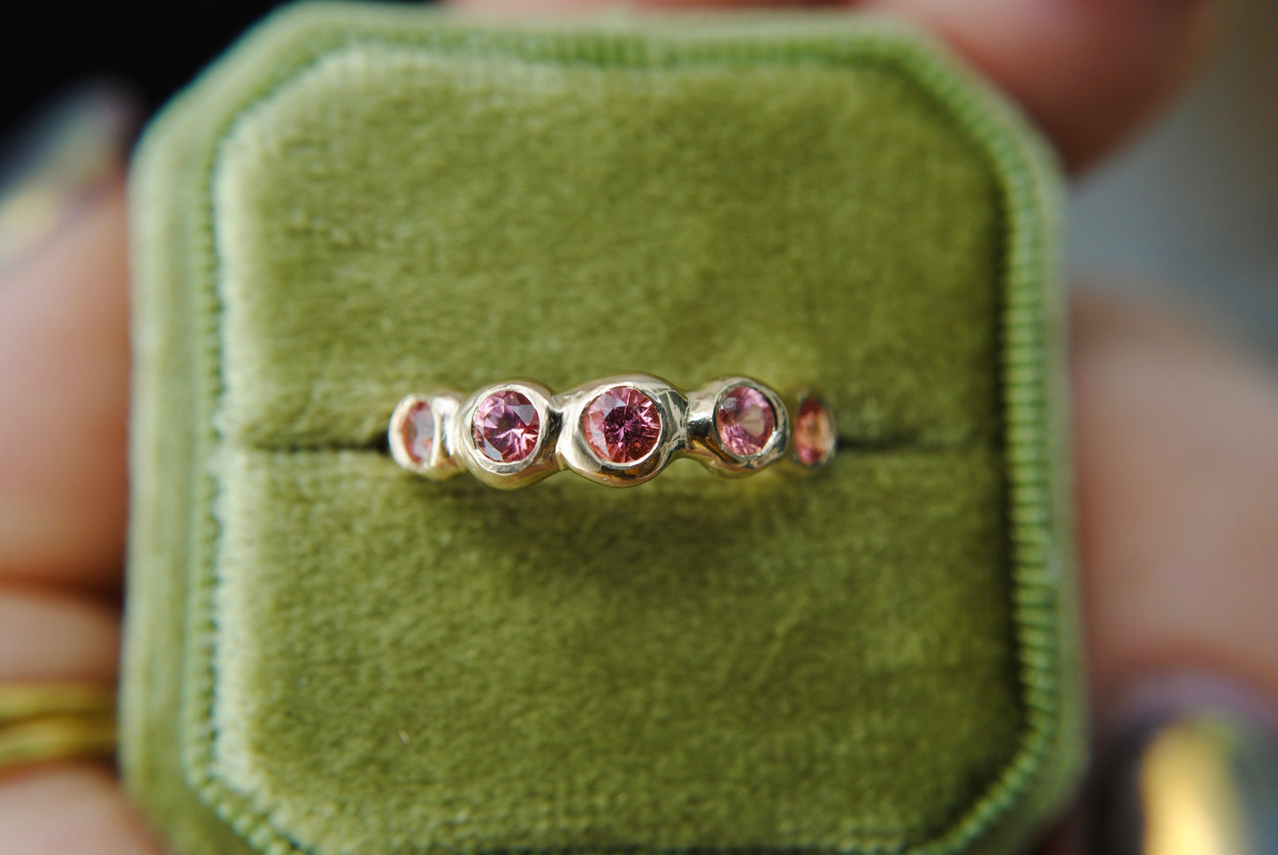 SPLENDOR - PADPARDASCHA SAPPHIRE RING