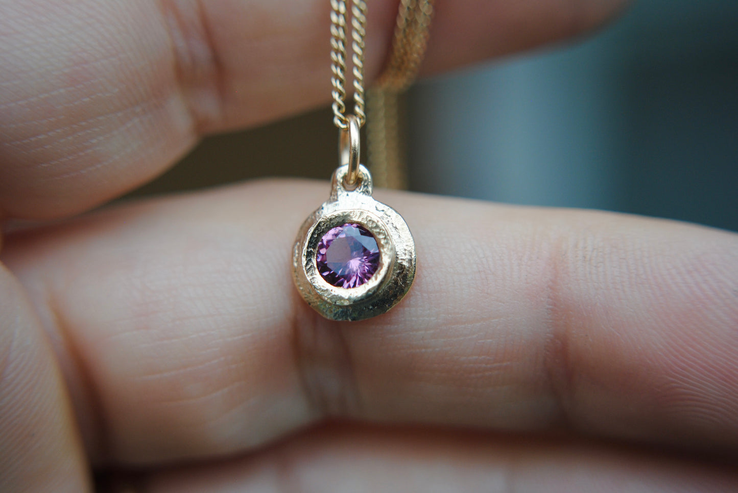 Relic Charm - Pink Spinel
