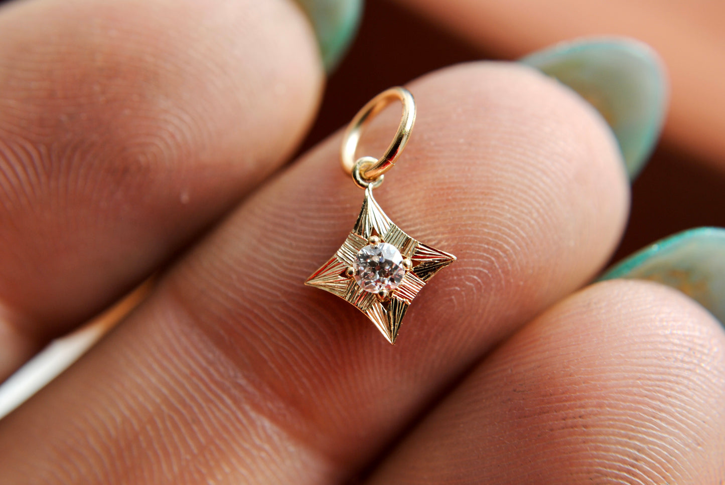 Engraved Twinkle Star