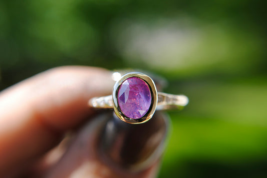 Pink Dream Sapphire Ring