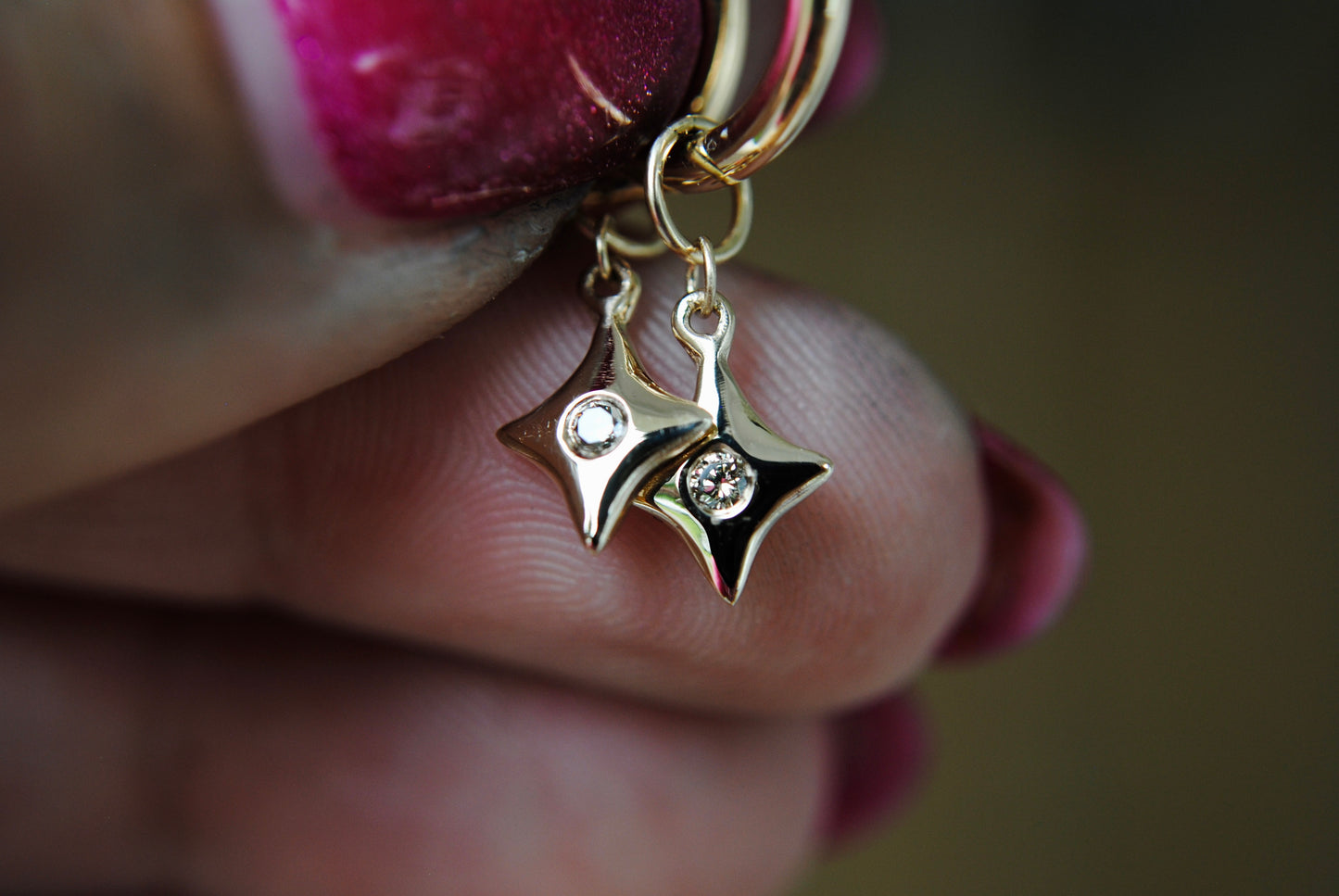 TWINKLE TWINKLE HOOP CHARM