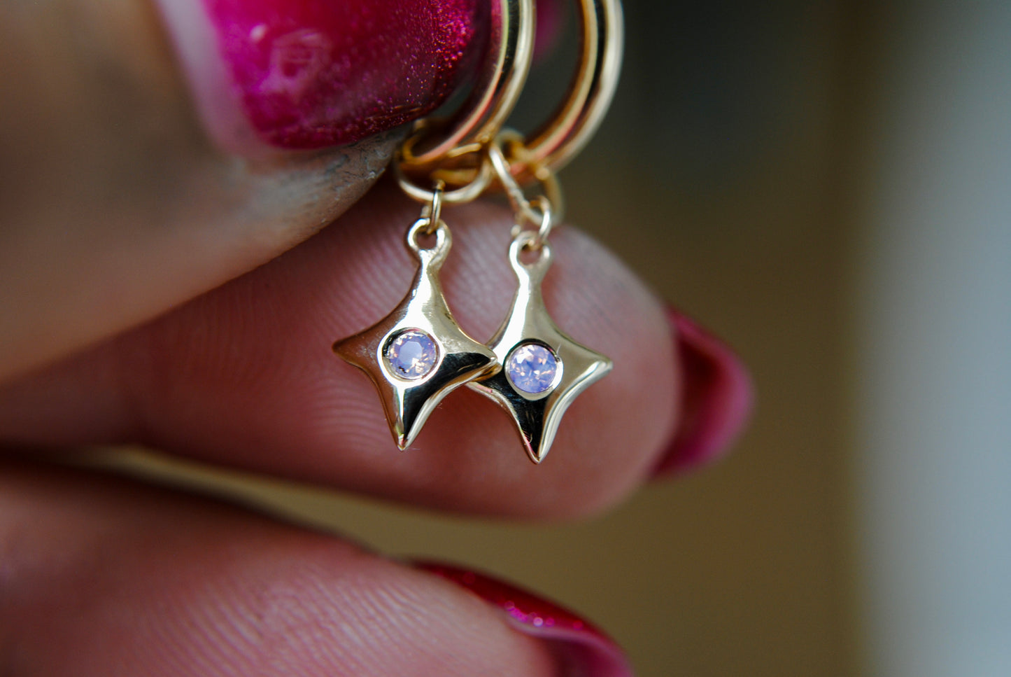 TWINKLE TWINKLE HOOP CHARM